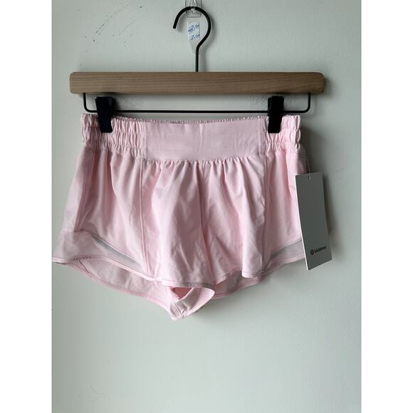 Lululemon Hotty Hot LR 2.5" Strawberry Milkshake Size 6 Pink - Picture 6 of 7
